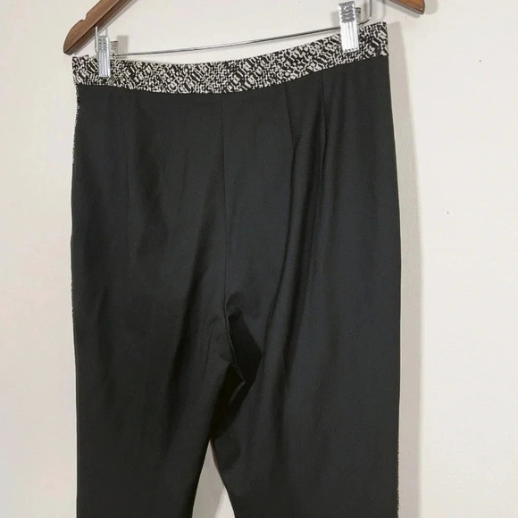 ROBERT RODRIGUEZ | BLACK CONTRAST PLEATED TROUSER - Picture 7 of 12